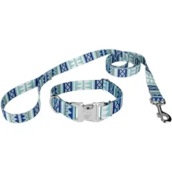 Country Brook Petz Premium Snowy Pines Dog Collar And Leash -Pet Shop GUEST cab12b81 58b6 4e99 ade7 8093bc747d7a