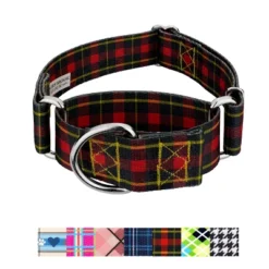 Country Brook Petz HossFit Jr Wide Martingale Dog Collar - Plaid And Argyle Collection -Pet Shop GUEST cb57ca38 e08d 4def 81ef fbde4004e495