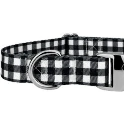 Country Brook Petz Premium Black & White Buffalo Plaid Dog Collar 13 Country Brook Petz Premium Black & White Buffalo Plaid Dog Collar -Pet Shop GUEST cba4dbee ed53 4ad8 b0c0 be5a9582abb8