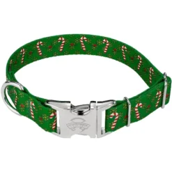Country Brook Petz Premium Candy Cane Christmas Dog Collar -Pet Shop GUEST ce6fb833 cfe9 4495 853a 64815742ad29