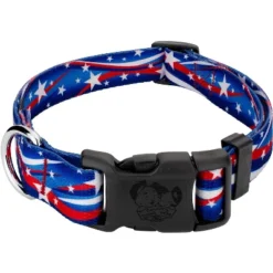 Country Brook Petz Deluxe Star Spangled Dog Collar - Made In The U.S.A. -Pet Shop GUEST d021b56c 4752 45d2 bd3c a0f2a26147ad