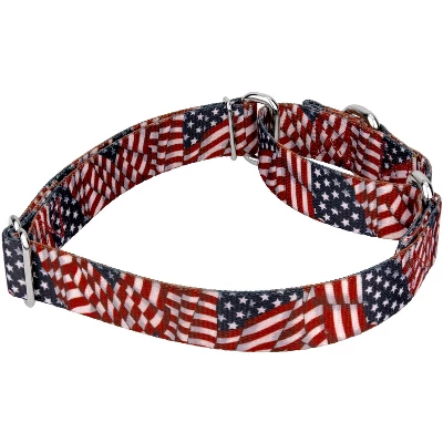 Country Brook Petz Patriotic Tribute Martingale Dog Collar 7 Country Brook Petz Patriotic Tribute Martingale Dog Collar - Image 5