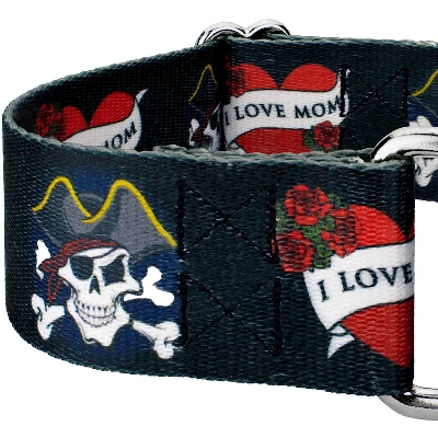 Country Brook Petz 2 Inch I Love Mom Martingale Dog Collar 5 Country Brook Petz 2 Inch I Love Mom Martingale Dog Collar - Image 3