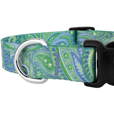 Country Brook Petz Deluxe Green Paisley Dog Collar - Made In The U.S.A. (3/4 Inch, Small) 5 Country Brook Petz Deluxe Green Paisley Dog Collar - Made In The U.S.A. (3/4 Inch, Small) - Image 3