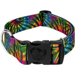 Country Brook Petz 1 1/2 Inch Deluxe Tie Dye Stripes Dog Collar -Pet Shop GUEST d6ae2bf3 dca8 40b0 aed0 c162e296c579