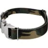 Country Brook Petz Premium Woodland Camo Dog Collar
