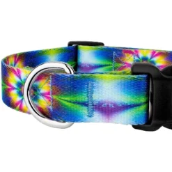 Country Brook Petz Tie Dye Flowers Deluxe Dog Collar And Leash -Pet Shop GUEST da4172c1 210b 46b2 aa1b 4dccf1725b86