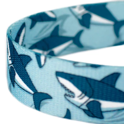 Country Brook Petz Sharks Dog Leash (4 Foot, 5/8 Inch Wide) 4 Country Brook Petz Sharks Dog Leash (4 Foot, 5/8 Inch Wide) - Image 2