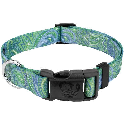 Country Brook Petz Deluxe Green Paisley Dog Collar - Made In The U.S.A. (3/4 Inch, Small) 6 Country Brook Petz Deluxe Green Paisley Dog Collar - Made In The U.S.A. (3/4 Inch, Small) - Image 4