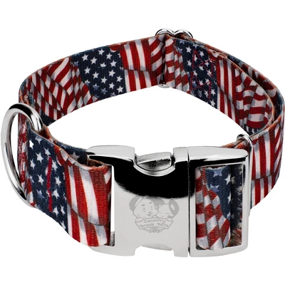 Country Brook Petz 1 1/2 Inch Premium Patriotic Tribute Dog Collar 9 Country Brook Petz 1 1/2 Inch Premium Patriotic Tribute Dog Collar - Image 7