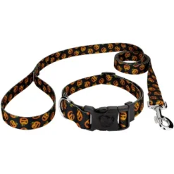 Country Brook Petz Happy Jack Deluxe Dog Collar And Leash -Pet Shop GUEST e55bcfd2 0a30 4686 9040 eb52109d8681