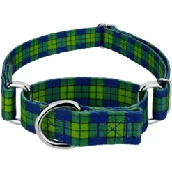Country Brook Petz Blue And Green Plaid Martingale Dog Collar 9 Country Brook Petz Blue And Green Plaid Martingale Dog Collar -Pet Shop GUEST e863a5ce 1fd4 47c6 a947 012313ce3be1