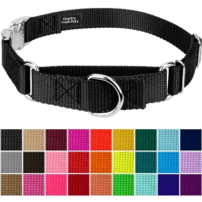 Country Brook Petz Heavyduty Nylon Martingale With Premium Buckle 4 Country Brook Petz Heavyduty Nylon Martingale With Premium Buckle - Image 2