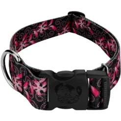 Country Brook Petz 1 1/2 Inch Deluxe Pink Honeysuckle Breeze Dog Collar 11 Country Brook Petz 1 1/2 Inch Deluxe Pink Honeysuckle Breeze Dog Collar -Pet Shop GUEST e96e922f 3855 4f44 a477 9c914f630a0f
