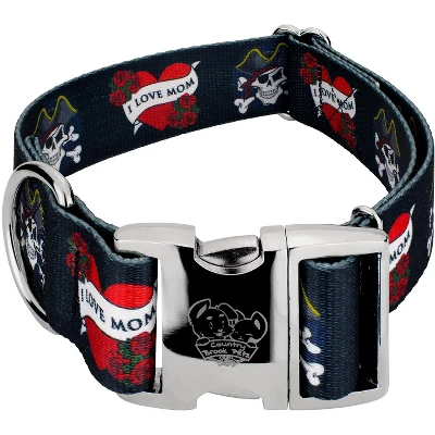 Country Brook Petz 1 1/2 Inch Premium I Love Mom Dog Collar 8 Country Brook Petz 1 1/2 Inch Premium I Love Mom Dog Collar - Image 6