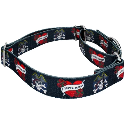 Country Brook Petz I Love Mom Martingale Dog Collar 4 Country Brook Petz I Love Mom Martingale Dog Collar - Image 2
