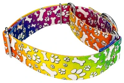 Country Brook Petz 1 1/2 Inch Trippy Doggo Martingale Dog Collar 4 Country Brook Petz 1 1/2 Inch Trippy Doggo Martingale Dog Collar - Image 2