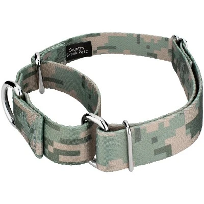 Country Brook Petz Digital Camo Martingale Dog Collar 3 Country Brook Petz Digital Camo Martingale Dog Collar