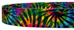 Country Brook Petz Tie Dye Stripes Deluxe Reflective Dog Leash -Pet Shop GUEST f711031c dd89 46c1 b3ab c67b66ee2d84