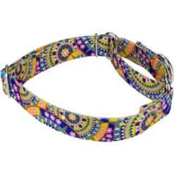 Country Brook Petz Yellow Boho Mandala Martingale Dog Collar -Pet Shop GUEST f7d645a3 990c 4057 ba13 c6e4c63450c9
