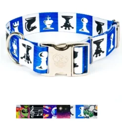 Country Brook Petz HossFit Jr Wide Premium Dog Collar - Geek Chic Collection -Pet Shop GUEST f8325bc1 534e 4886 8fed 1fec85d992a6