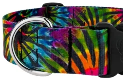 Country Brook Petz 1 1/2 Inch Deluxe Tie Dye Stripes Dog Collar -Pet Shop GUEST fae2ec0a 9b3a 4491 8f34 986eed923096