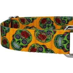 Country Brook Design Sugar Skulls Martingale Dog Collar -Pet Shop GUEST fde85c4d 2cb9 49c2 957c 55d084f616bf 1