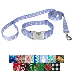 County Brook Petz Premium Dog Collar And Leash - Christmas Collection -Pet Shop GUEST fe9d92a1 f244 4d2e aa24 f34fa3c730f9