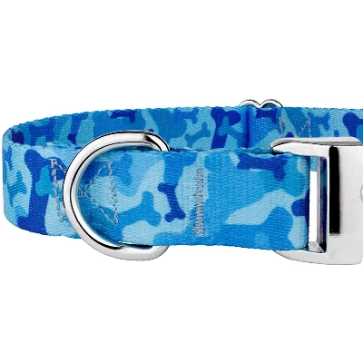 Country Brook Petz Premium Blue Bone Camo Collar And Leash 7 Country Brook Petz Premium Blue Bone Camo Collar And Leash - Image 5